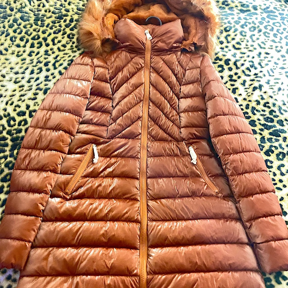 Coalition Jacket / Coat , Size : Small , Color : Rust